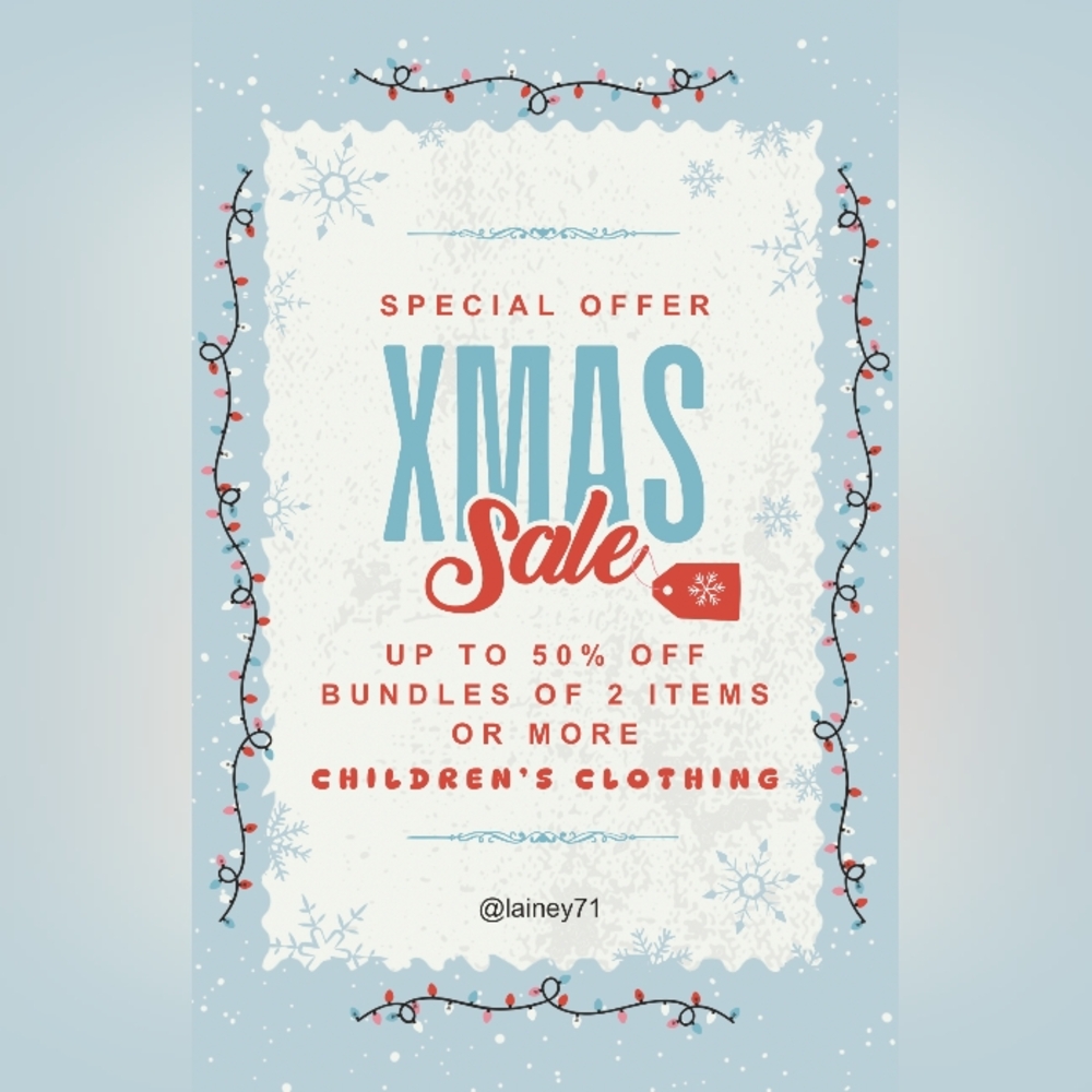 Children's clothing sale!!!